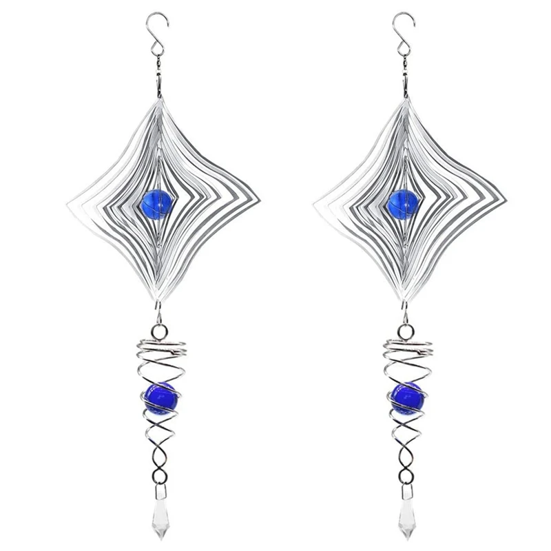 2X Metal 3D Wind Spinner Suit Indoor Outdoor Garden Decoration, Glass Ball Decoration Crafts Ornaments
2X Metal 3D Wind Spinner Suit Indoor Outdoor Garden Decoration, Glass Ball Decoration Crafts Ornaments
