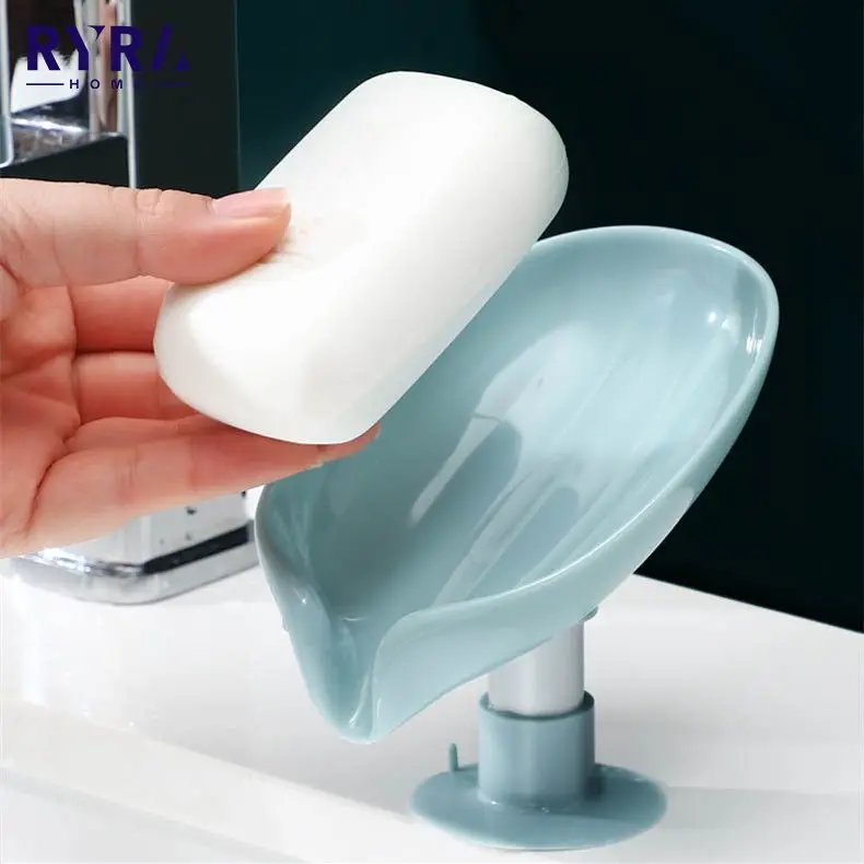 Leaf Shape Soap Box Drain Soap Holder Bathroom Accessories Suction Cup Soap Dish Tray Bathroom Soap Container Bathroom Supplies
Leaf Shape Soap Box Drain Soap Holder Bathroom Accessories Suction Cup Soap Dish Tray Bathroom Soap Container Bathroom Supplies