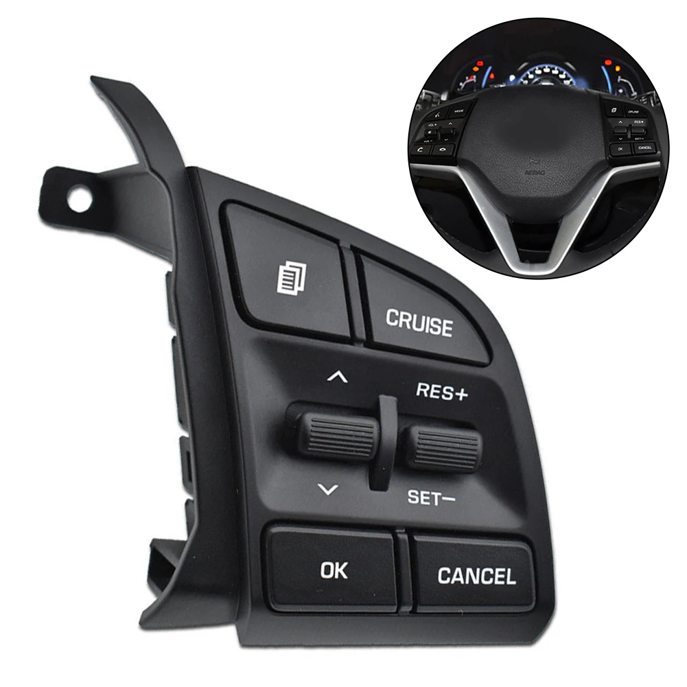 For Hyundai For Tucson Switch Button Steering Wheel High Quality Plastic Quick Installation Right 96720-D3200-4X
For Hyundai For Tucson Switch Button Steering Wheel High Quality Plastic Quick Installation Right 96720-D3200-4X