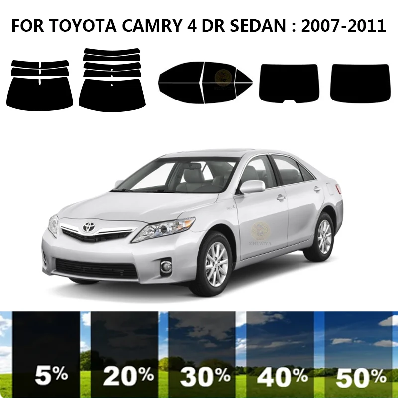 Precut nanoceramics car UV Window Tint Kit Automotive Window Film For TOYOTA CAMRY 4 DR SEDAN 2007-2011
Precut nanoceramics car UV Window Tint Kit Automotive Window Film For TOYOTA CAMRY 4 DR SEDAN 2007-2011