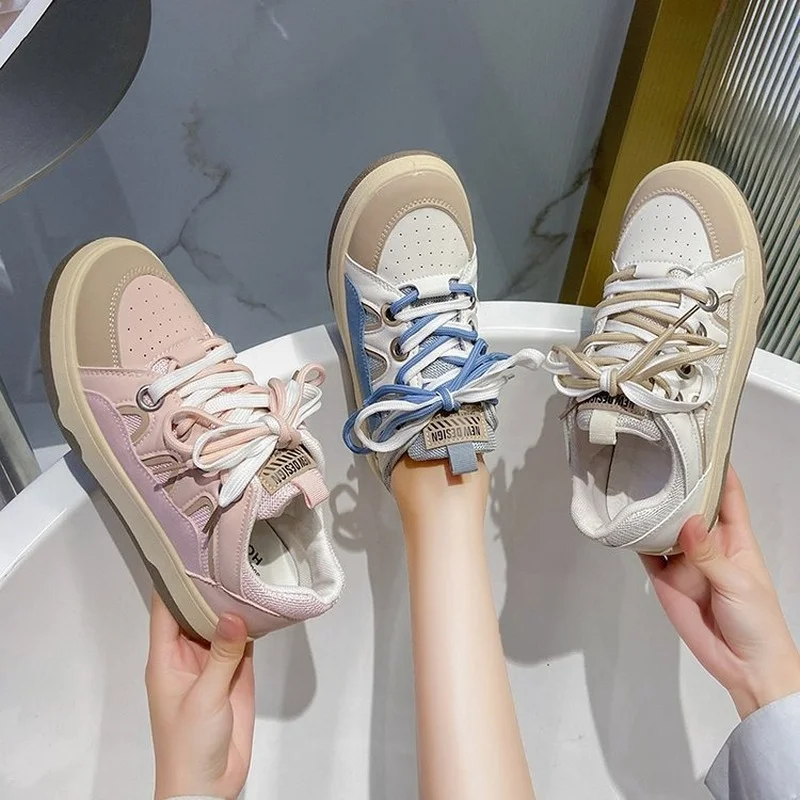 Sneakers women's 2022 new women's shoes low-top sneakers women's lace-up color-blocking casual shoes women
Sneakers women's 2022 new women's shoes low-top sneakers women's lace-up color-blocking casual shoes women