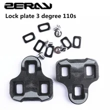 ZERAY 110S Pedal Cleat 3 Degree 0 Degree Non-slip For LOOK KEO Road Bike Cycling Competition Pedal Cleat