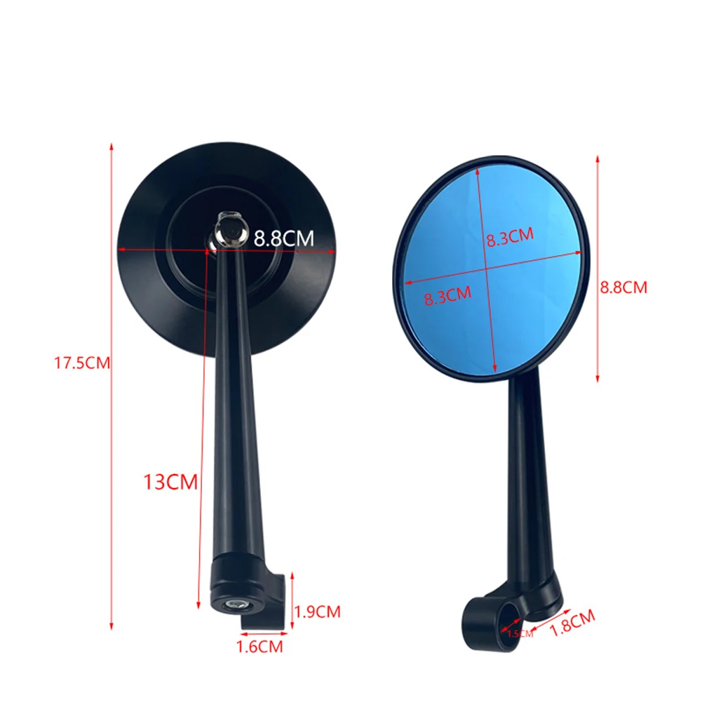 Quality Rearview Mirror Rear View Mirror 2pcs Accessories Aluminum Alloy Black CNC Motorcycle Pair Parts Round
Quality Rearview Mirror Rear View Mirror 2pcs Accessories Aluminum Alloy Black CNC Motorcycle Pair Parts Round