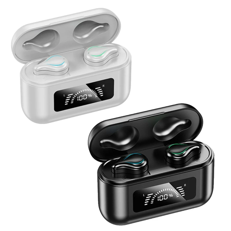 Настоящие беспроводные наушники TWS Bluetooth наушники 2000 мАч светодиодные спортивные наушники HiFi 9D стерео гарнитура с микрофоном
Настоящие беспроводные наушники TWS Bluetooth наушники 2000 мАч светодиодные спортивные наушники HiFi 9D стерео гарнитура с микрофоном