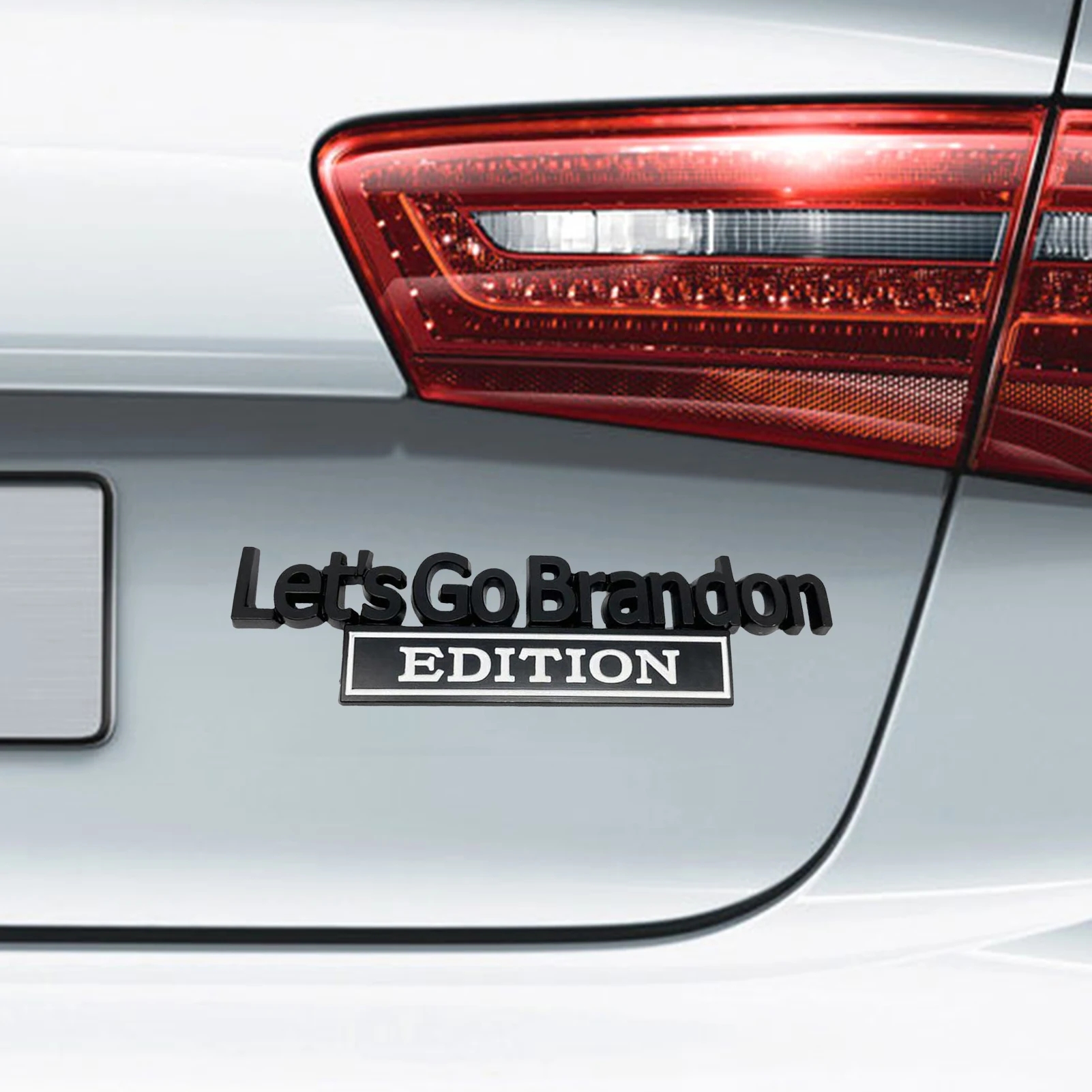 Let's-Go-Brandon EDITION Car Styling 3D Car Decals Auto Sticker Rear Tailgate Decoration Universal Car Body Emblem Badges
Let's-Go-Brandon EDITION Car Styling 3D Car Decals Auto Sticker Rear Tailgate Decoration Universal Car Body Emblem Badges