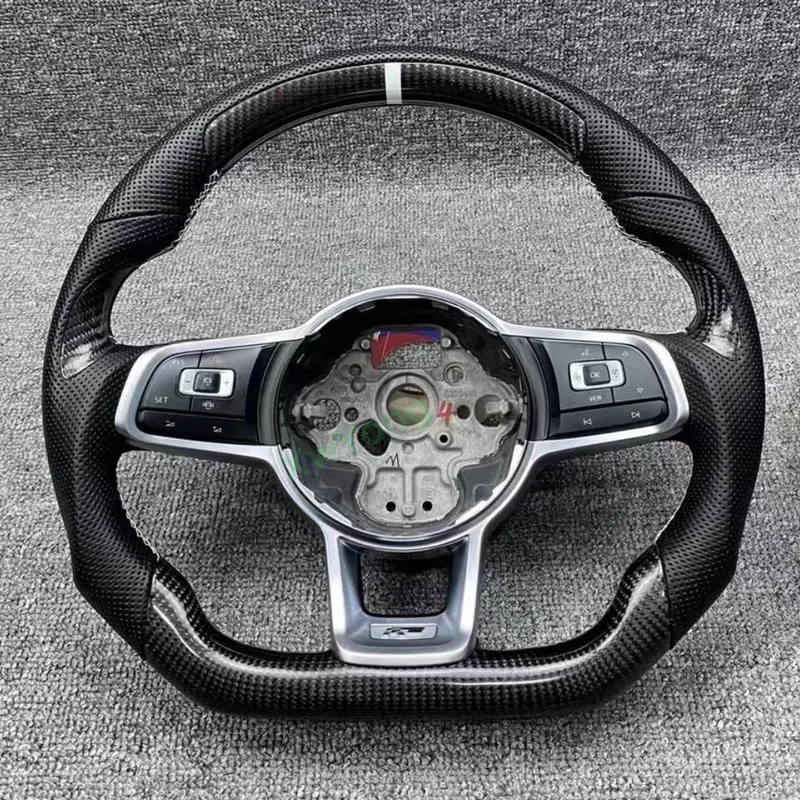 100% Real Carbon Fiber Steering Wheel For VW Volkswagen Golf 7 Rline GTI GTS GTD GTE Polo GTI Scirocco 2015 2016 T-ROC Tiguan
100% Real Carbon Fiber Steering Wheel For VW Volkswagen Golf 7 Rline GTI GTS GTD GTE Polo GTI Scirocco 2015 2016 T-ROC Tiguan