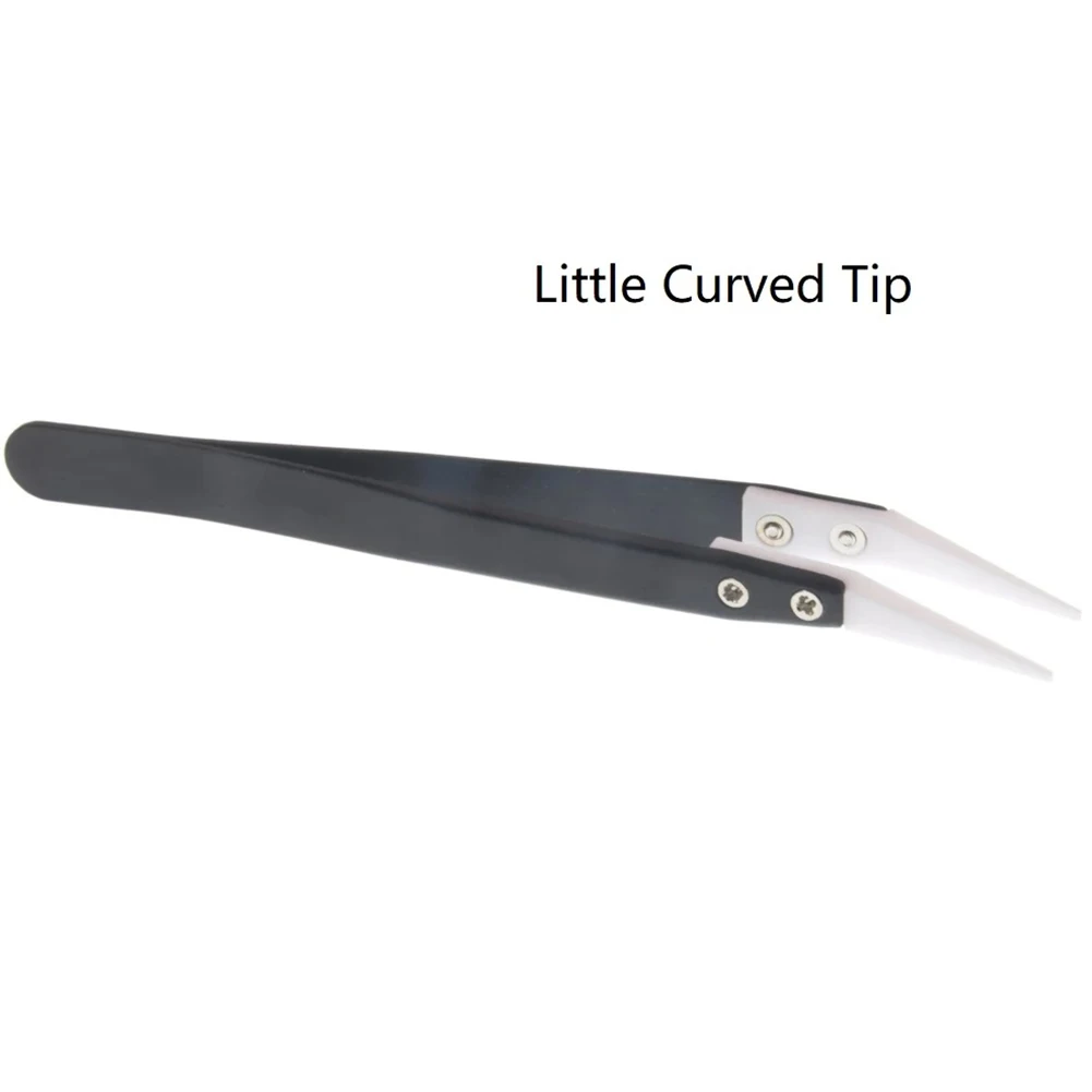 Tools Industrial Use Reverse Tweezers Ceramic Tweezers 3pcs High Temperature Silver And Black Solder Resistant
Tools Industrial Use Reverse Tweezers Ceramic Tweezers 3pcs High Temperature Silver And Black Solder Resistant