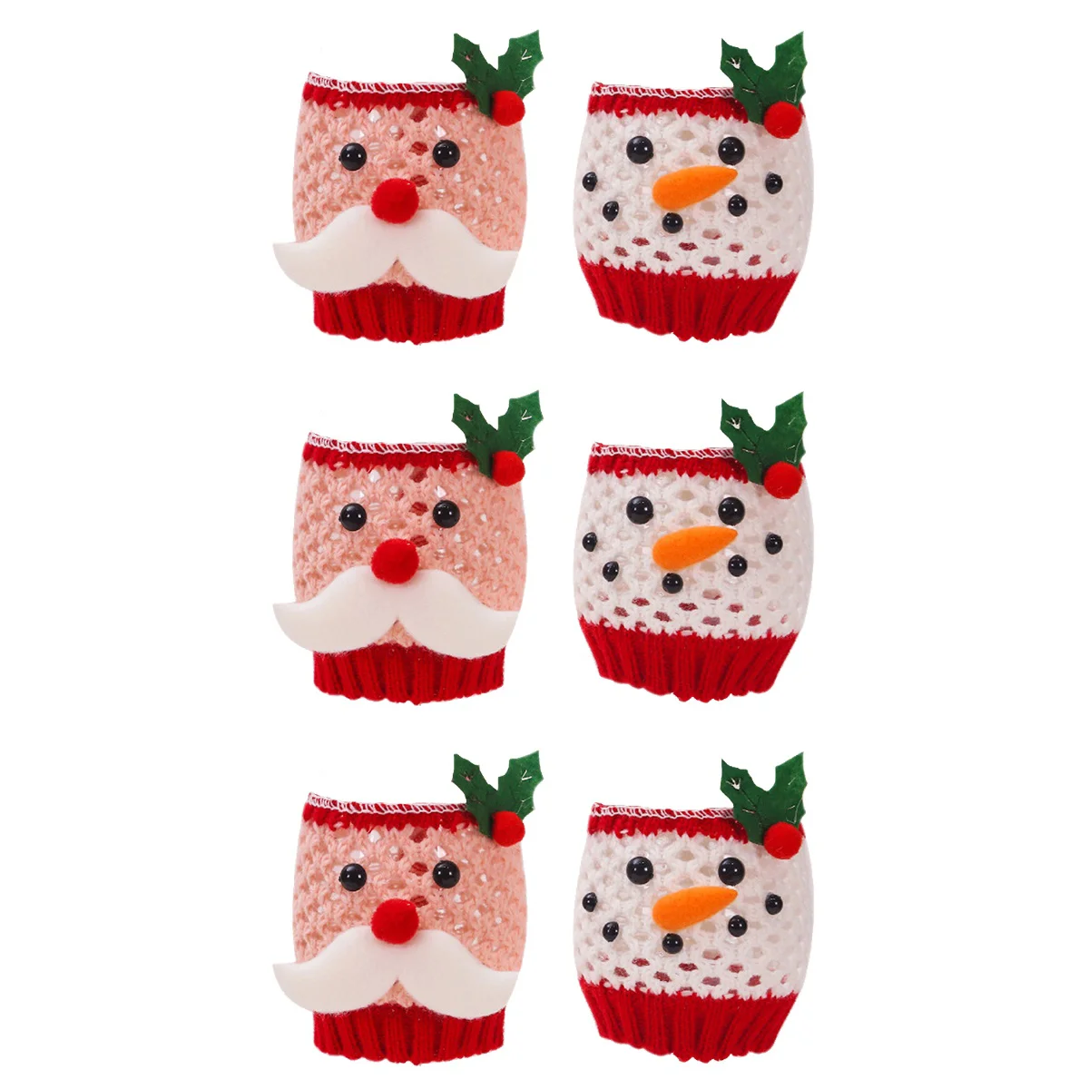 Christmas Bottle Coversnowman Decoration Glass Party Covers Holders Stocking Carry Holder Silverware Wrap Dinner Favor Stuffer
Christmas Bottle Coversnowman Decoration Glass Party Covers Holders Stocking Carry Holder Silverware Wrap Dinner Favor Stuffer