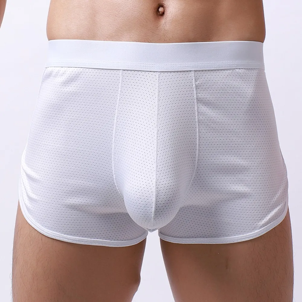 Lingerie Boxer Brief Underpants Breathable Bulge Pouch Comfy Mens Panties Shorts Underpants Underwear Practical
Lingerie Boxer Brief Underpants Breathable Bulge Pouch Comfy Mens Panties Shorts Underpants Underwear Practical