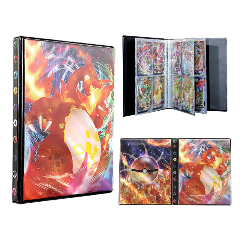 Pokemon Cards Booklet Anime Figure Charizard Pikachu Mewtwo PP Booklets Battle Card Collection Children's Toys Birthday Gifts
Pokemon Cards Booklet Anime Figure Charizard Pikachu Mewtwo PP Booklets Battle Card Collection Children's Toys Birthday Gifts