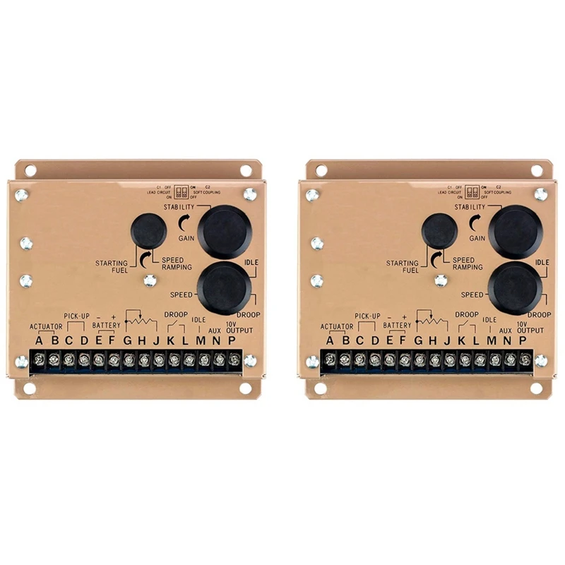 2X New Type Generator Speed Controller Esd5500e Speed Controller Module Esd Speed Control Board
2X New Type Generator Speed Controller Esd5500e Speed Controller Module Esd Speed Control Board