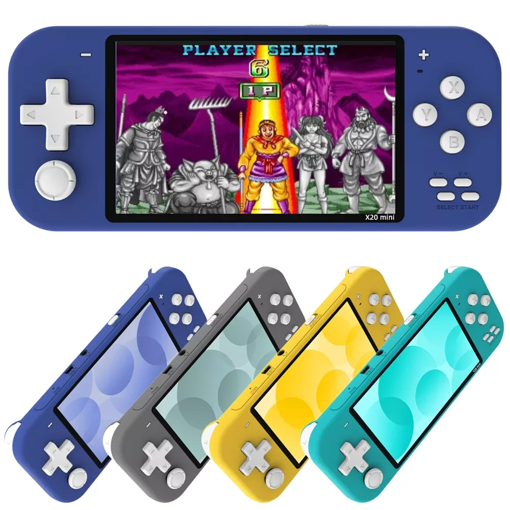 NEW NEW X20 Mini Retro Handheld Console 4.3 inch Portable Video Game for MAME/CPS/GBA/NES/GB/SEGA/NEOGEO/GBC/SNES Emulators
NEW NEW X20 Mini Retro Handheld Console 4.3 inch Portable Video Game for MAME/CPS/GBA/NES/GB/SEGA/NEOGEO/GBC/SNES Emulators