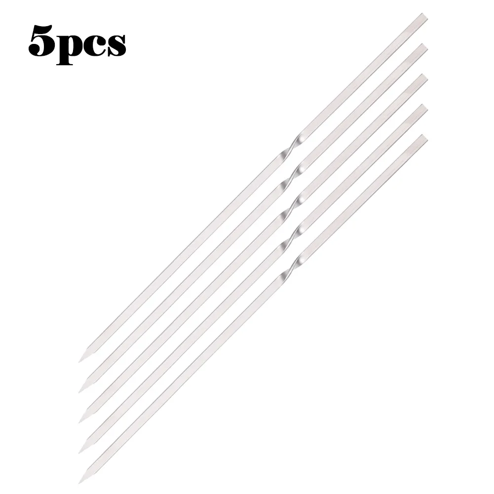 5PCS Titanium Barbecue Skewers Outdoor Backyard Picnic BBQ Grilling Kabob Sticks Needle Stick For Outdoor Camping Picnic Tool
5PCS Titanium Barbecue Skewers Outdoor Backyard Picnic BBQ Grilling Kabob Sticks Needle Stick For Outdoor Camping Picnic Tool
