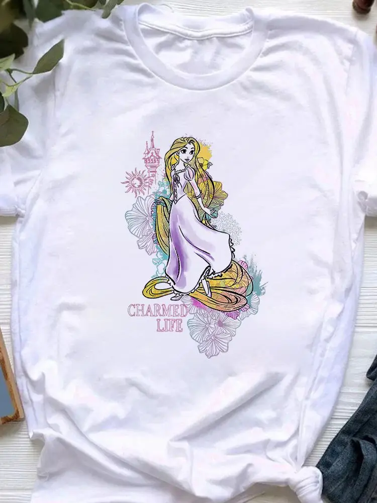 T Shirt Women Summer Rapunzel Cartoon T-Shirt All-Match Creativity Modern Tshirt Disney Princess Comfortable Aesthetic O-Neck
T Shirt Women Summer Rapunzel Cartoon T-Shirt All-Match Creativity Modern Tshirt Disney Princess Comfortable Aesthetic O-Neck