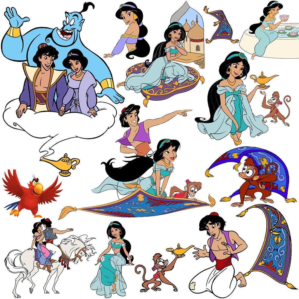 Нашивки серии Disney Aladdin для одежды, нашивки для одежды, термо-приспособления для одежды, моющиеся футболки «сделай сам», термонаклейки для од...
Нашивки серии Disney Aladdin для одежды, нашивки для одежды, термо-приспособления для одежды, моющиеся футболки «сделай сам», термонаклейки для од...