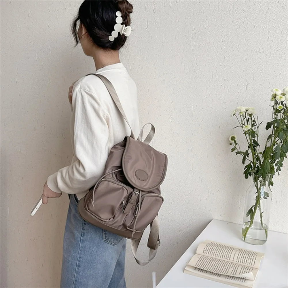 

Модные нейлоновые рюкзаки в Корейском стиле, холщовые вместительные школьные ранцы для студентов колледжа, женские рюкзаки, рюкзак для подростков, сумки для книг