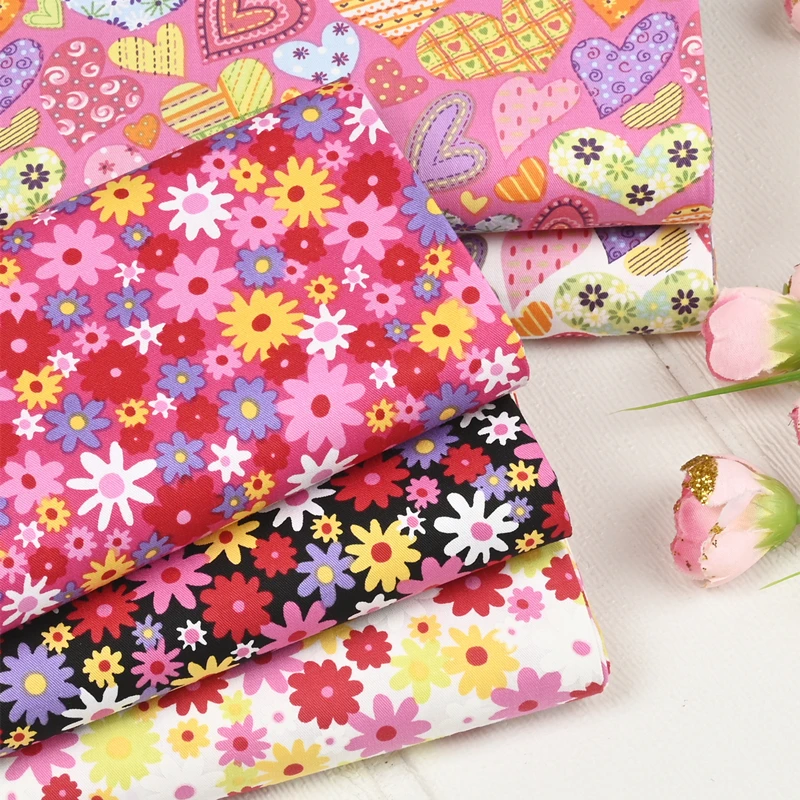 Delicate 50CM*110CM Fasion Flower 100% cotton Fabric Quilting Clothes Home Textile Bedding Sewing Doll Cloth DIY
Delicate 50CM*110CM Fasion Flower 100% cotton Fabric Quilting Clothes Home Textile Bedding Sewing Doll Cloth DIY