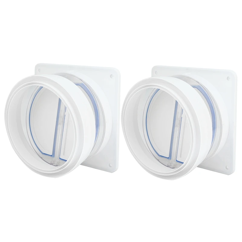 2X Kitchen Range Hoods Check Valve Anti Odor Control Bathroom Check Valve Back-Pressure Valve Non-Return Flap Valve
2X Kitchen Range Hoods Check Valve Anti Odor Control Bathroom Check Valve Back-Pressure Valve Non-Return Flap Valve