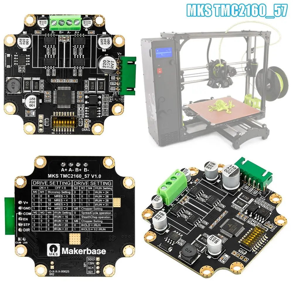 Replaceable 3D Printer Accessories Professional PCB Mainboard Motherboard Stepper Motor Driver Control Board
Replaceable 3D Printer Accessories Professional PCB Mainboard Motherboard Stepper Motor Driver Control Board