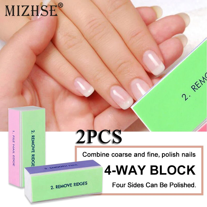 MIZHSE 2PCS Nail Sanding File Buffer Block Sanding Files 4 Ways Buffing Professional Nail Gel Removal Nail File Manicure Tool
MIZHSE 2PCS Nail Sanding File Buffer Block Sanding Files 4 Ways Buffing Professional Nail Gel Removal Nail File Manicure Tool