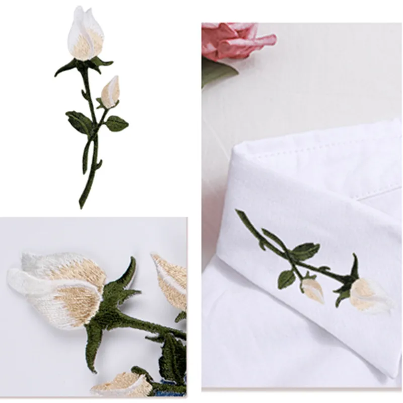 3Pcs 11*3.5CM White Small Fower Embroidery Patch Iron On Appllique For Clothing Dress Decoration Accessory DIY Sticker Patches
3Pcs 11*3.5CM White Small Fower Embroidery Patch Iron On Appllique For Clothing Dress Decoration Accessory DIY Sticker Patches