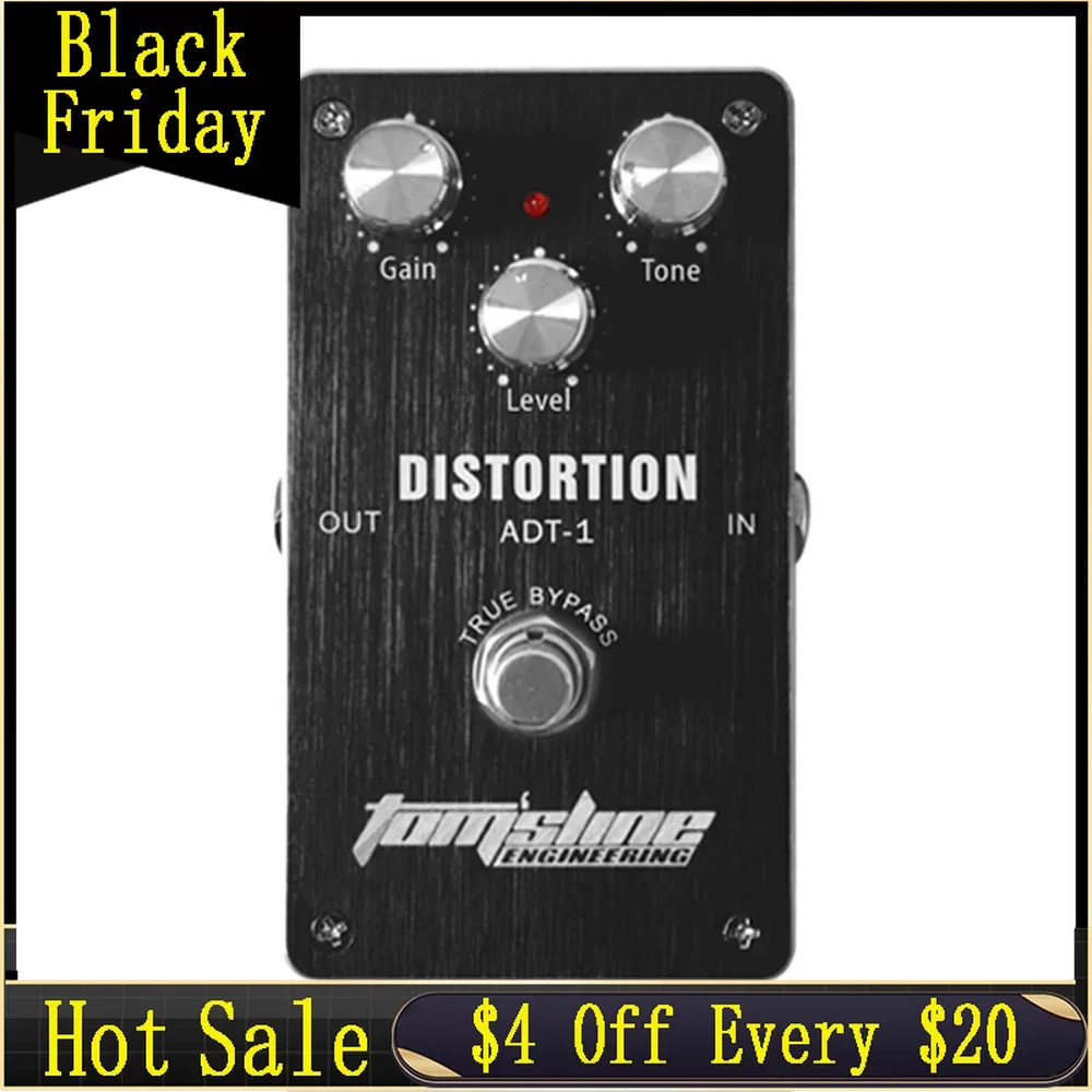 AROMA ADT-1 Distortion Guitar Effect Pedal Analog Effects with Tube Distortion Sounds Electric Guitar Effect Pedal True Bypass
AROMA ADT-1 Distortion Guitar Effect Pedal Analog Effects with Tube Distortion Sounds Electric Guitar Effect Pedal True Bypass