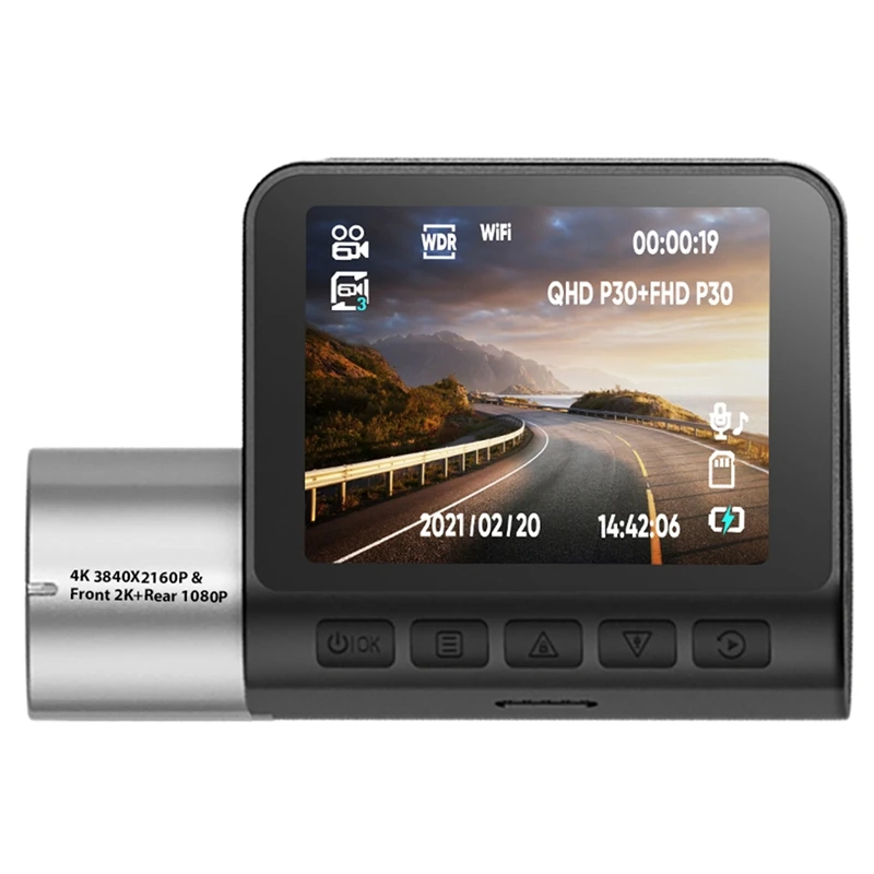 Умная Автомобильная камера с функцией считывания минут, Wi-Fi, 4K HD, Автомобильный видеорегистратор, видеорегистратор с ночным видением, 170 шир...
Умная Автомобильная камера с функцией считывания минут, Wi-Fi, 4K HD, Автомобильный видеорегистратор, видеорегистратор с ночным видением, 170 шир...