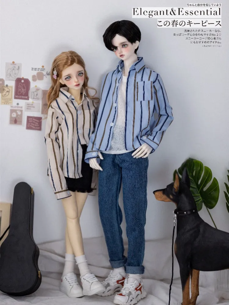 1/3 BJD doll clothes shirt gentle wind Japanese teenage shirt BJD shirt top doll clothing accessories
1/3 BJD doll clothes shirt gentle wind Japanese teenage shirt BJD shirt top doll clothing accessories
