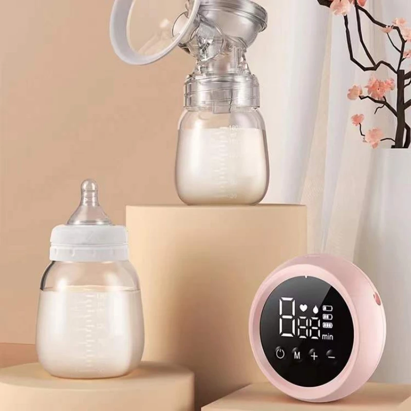 Infant electric massage breast pump feeding bottle double suction machine can be charged
Infant electric massage breast pump feeding bottle double suction machine can be charged