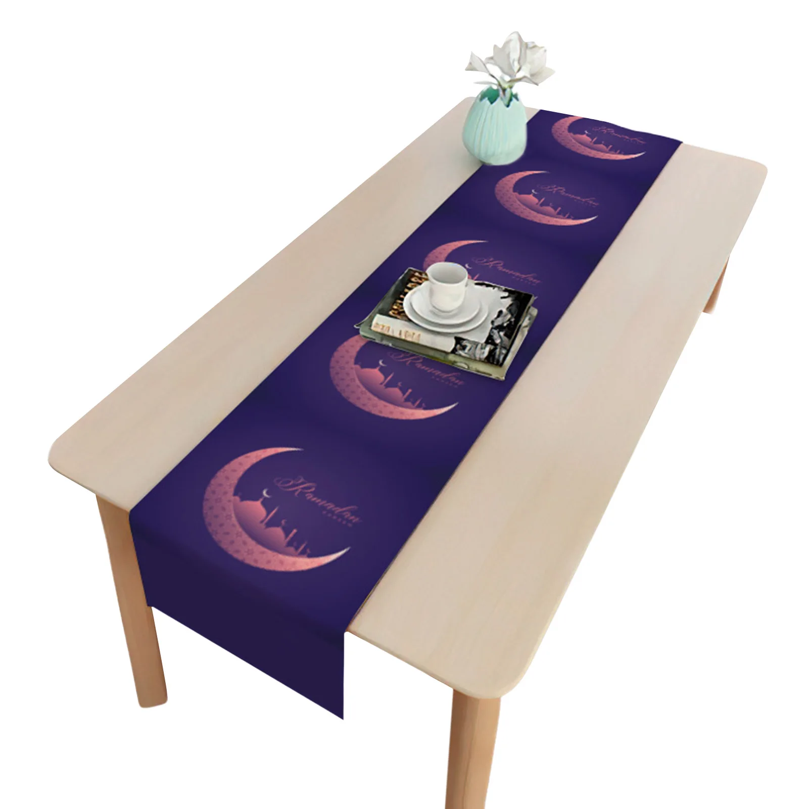 2022 Eid украшение Мубарак скатерть Бытовая Луна праздничный стол Runner мусульманская Праздничная праздвечерние чная салфетка
2022 Eid украшение Мубарак скатерть Бытовая Луна праздничный стол Runner мусульманская Праздничная праздвечерние чная салфетка