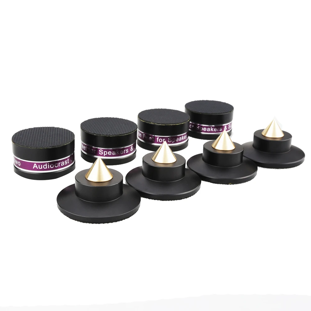 4PCS Audiocrast IF03S/IF03B Aluminium Shockproof Spike+Pad Isolation Stand HiFi Amplifiers (Black)
4PCS Audiocrast IF03S/IF03B Aluminium Shockproof Spike+Pad Isolation Stand HiFi Amplifiers (Black)