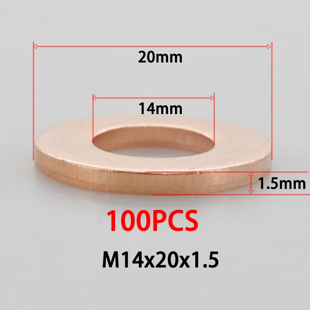 M5 M6 M8 M10 M12 M14 M16 M20 Шайбы из чистой меди Сальник поддона Прокладка рта Твердые уплотнительные прокладки Комплект плоских шайб для мотоцикла
M5 M6 M8 M10 M12 M14 M16 M20 Шайбы из чистой меди Сальник поддона Прокладка рта Твердые уплотнительные прокладки Комплект плоских шайб для мотоцикла