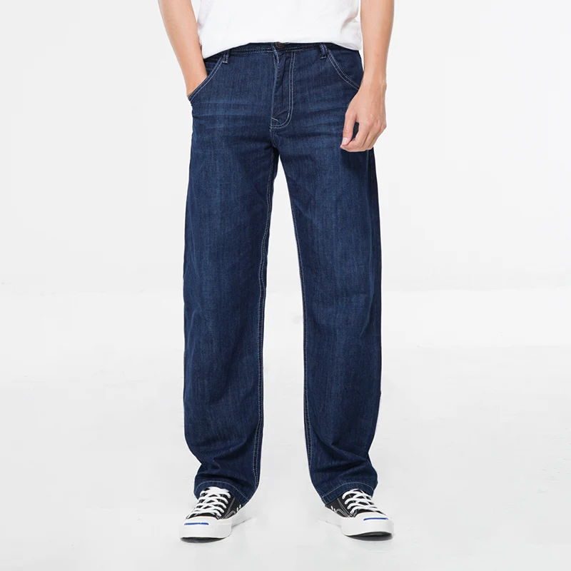 Plus Size Straight Jeans Men Loose Casual Solid Color Fashion Comfort Oversized Male Clothing Denim Trousers 44 46 48
Plus Size Straight Jeans Men Loose Casual Solid Color Fashion Comfort Oversized Male Clothing Denim Trousers 44 46 48