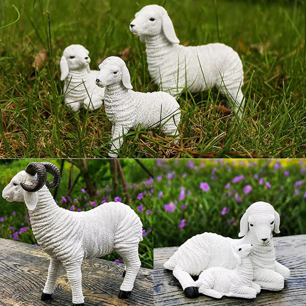 Crafts Decoration for Backyard Art Crafts Home Backyard Sculptures Goat Figurine Lamb Statue Garden Landscape Ornament
Crafts Decoration for Backyard Art Crafts Home Backyard Sculptures Goat Figurine Lamb Statue Garden Landscape Ornament