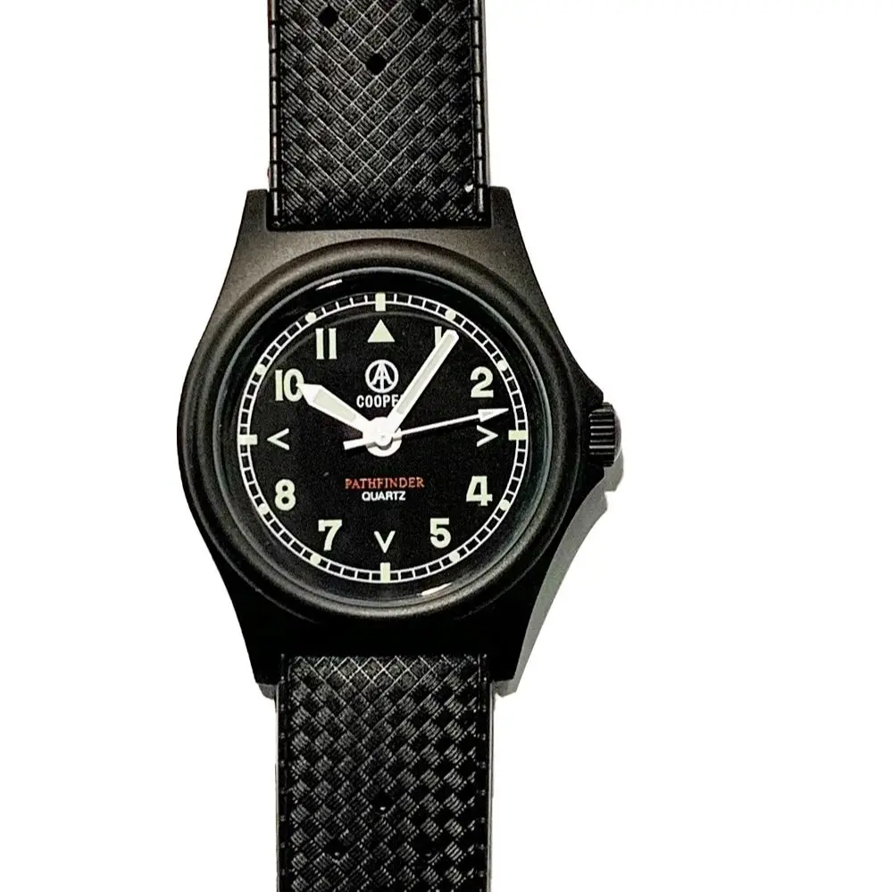 Factory Original Pathfinder MWC Military Men's Quartz Watch with 100 Diving - Matt Steel Finish Black SM8018
Factory Original Pathfinder MWC Military Men's Quartz Watch with 100 Diving - Matt Steel Finish Black SM8018