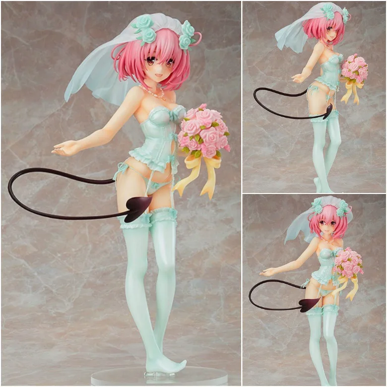 To Love Ru Wedding Dress Momo Belia Deviluke Sexy Boxed PVC Hand-made Doll Decoration Model
To Love Ru Wedding Dress Momo Belia Deviluke Sexy Boxed PVC Hand-made Doll Decoration Model