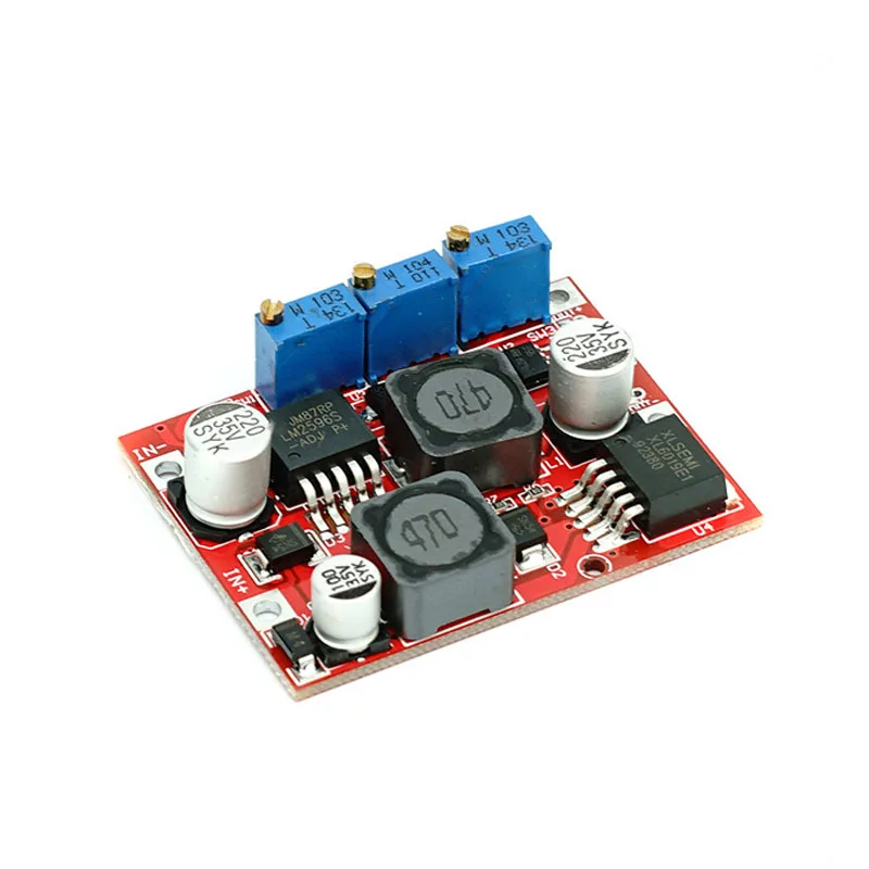 DC Auto Boost Constant Current Constant Voltage Charging Module LM2596 XL6019 Chip Constant Current Driver
DC Auto Boost Constant Current Constant Voltage Charging Module LM2596 XL6019 Chip Constant Current Driver