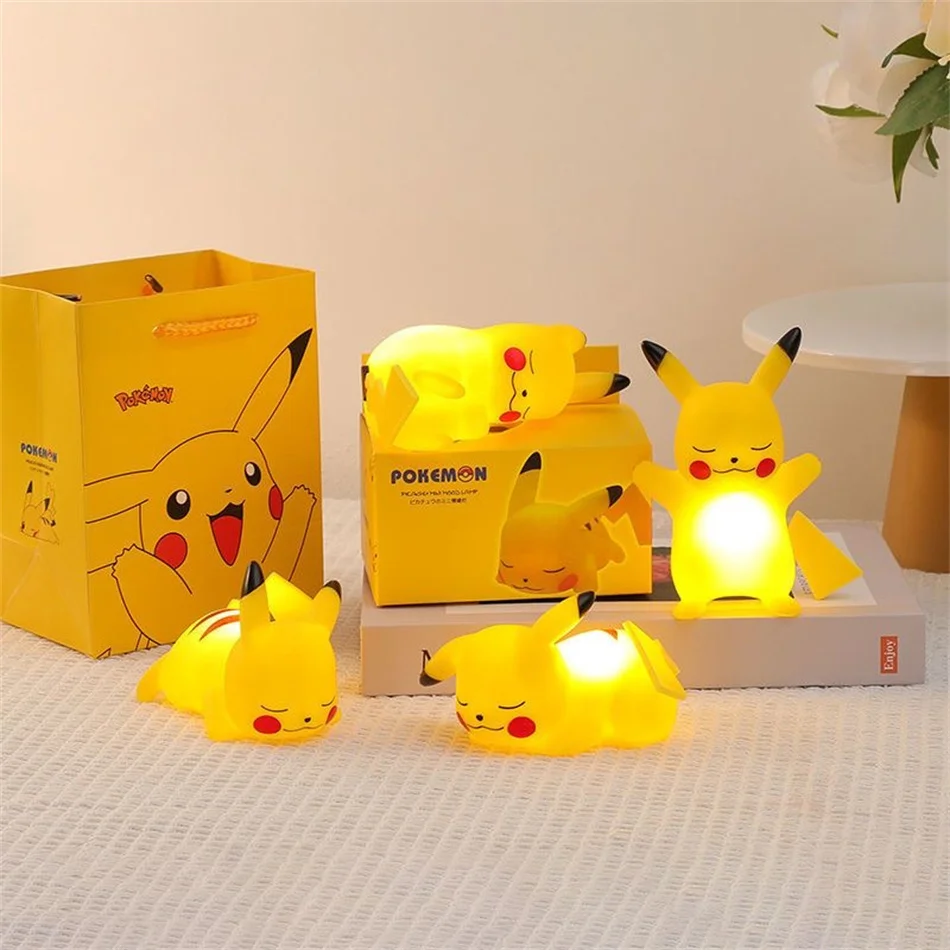 Pokemon Pikachu Night Light Anime Cute Bedside Lamp for Kids Bedrooms Ornaments Children's Toys Christmas Gift (no Battery)
Pokemon Pikachu Night Light Anime Cute Bedside Lamp for Kids Bedrooms Ornaments Children's Toys Christmas Gift (no Battery)