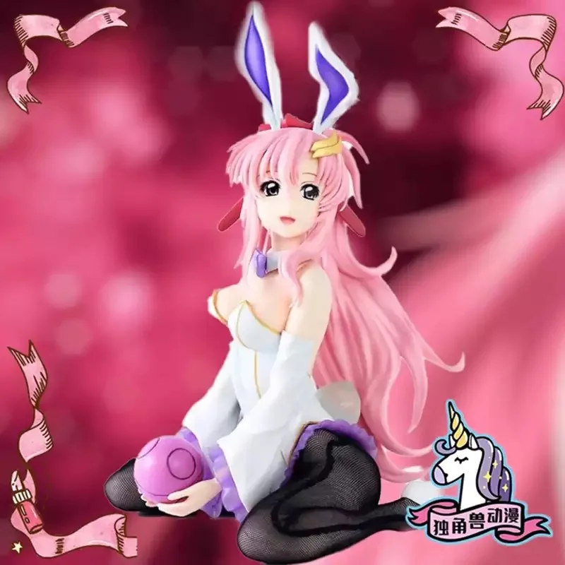 New 1/4 Japanese Anime MegaHouse FREEing B-style Bunny Girl Figure Lacus Clyne Action Figure Sexy Girl Model Doll Toy Collection 
New 1/4 Japanese Anime MegaHouse FREEing B-style Bunny Girl Figure Lacus Clyne Action Figure Sexy Girl Model Doll Toy Collection