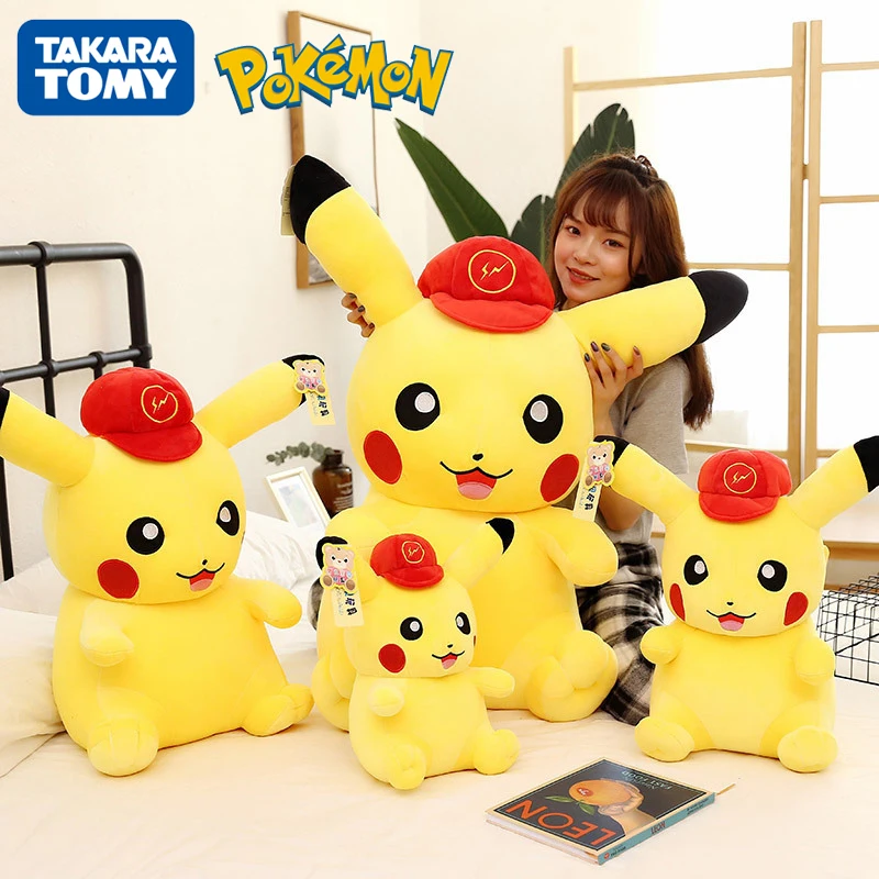Large Size Pikachu Plush Doll Pokemon Animation Plush Doll Children's Toys Christmas Birthday Gifts Room Decoration Items
Large Size Pikachu Plush Doll Pokemon Animation Plush Doll Children's Toys Christmas Birthday Gifts Room Decoration Items