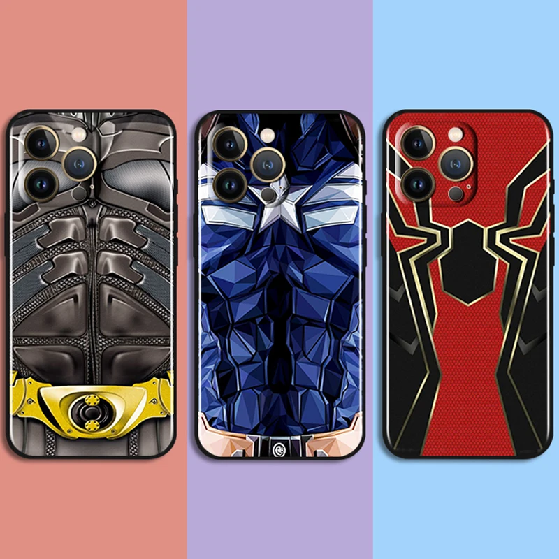 Avengers Hero Marvel For Apple iPhone 13 12 11 Pro Max Mini XS Max X XR 6 7 8 Plus 5S SE2020 Soft Black Phone Case Cover Coque
Avengers Hero Marvel For Apple iPhone 13 12 11 Pro Max Mini XS Max X XR 6 7 8 Plus 5S SE2020 Soft Black Phone Case Cover Coque