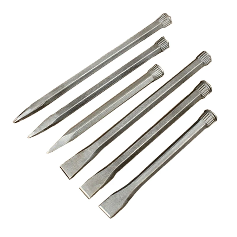 Pointed/Flat Mouth Cold Chisel for Construction Mining Concrete Metal Stone Cement 250mm 300mm 350mm Wear-resisting R9UF
Pointed/Flat Mouth Cold Chisel for Construction Mining Concrete Metal Stone Cement 250mm 300mm 350mm Wear-resisting R9UF