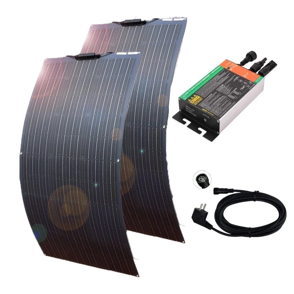 200W Flexible Solar Panel Plant Monocrystalline Solar Module 300w Inverter paneles solares energia solar power station CE
200W Flexible Solar Panel Plant Monocrystalline Solar Module 300w Inverter paneles solares energia solar power station CE