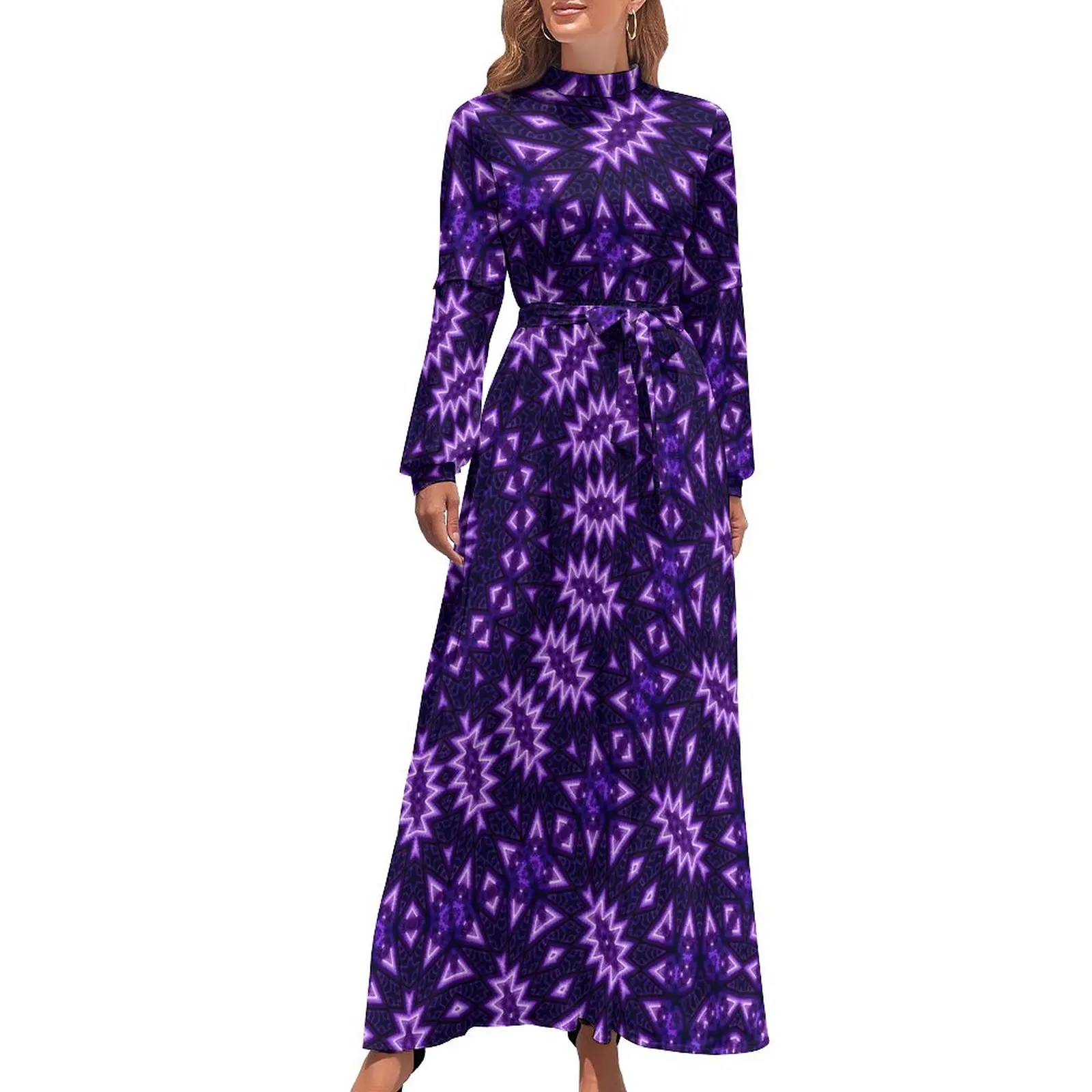 Neon Mandala Dress Geometric Flower Elegant Maxi Dress Street Fashion Beach Long Dresses High Waist Design Clothes
Neon Mandala Dress Geometric Flower Elegant Maxi Dress Street Fashion Beach Long Dresses High Waist Design Clothes