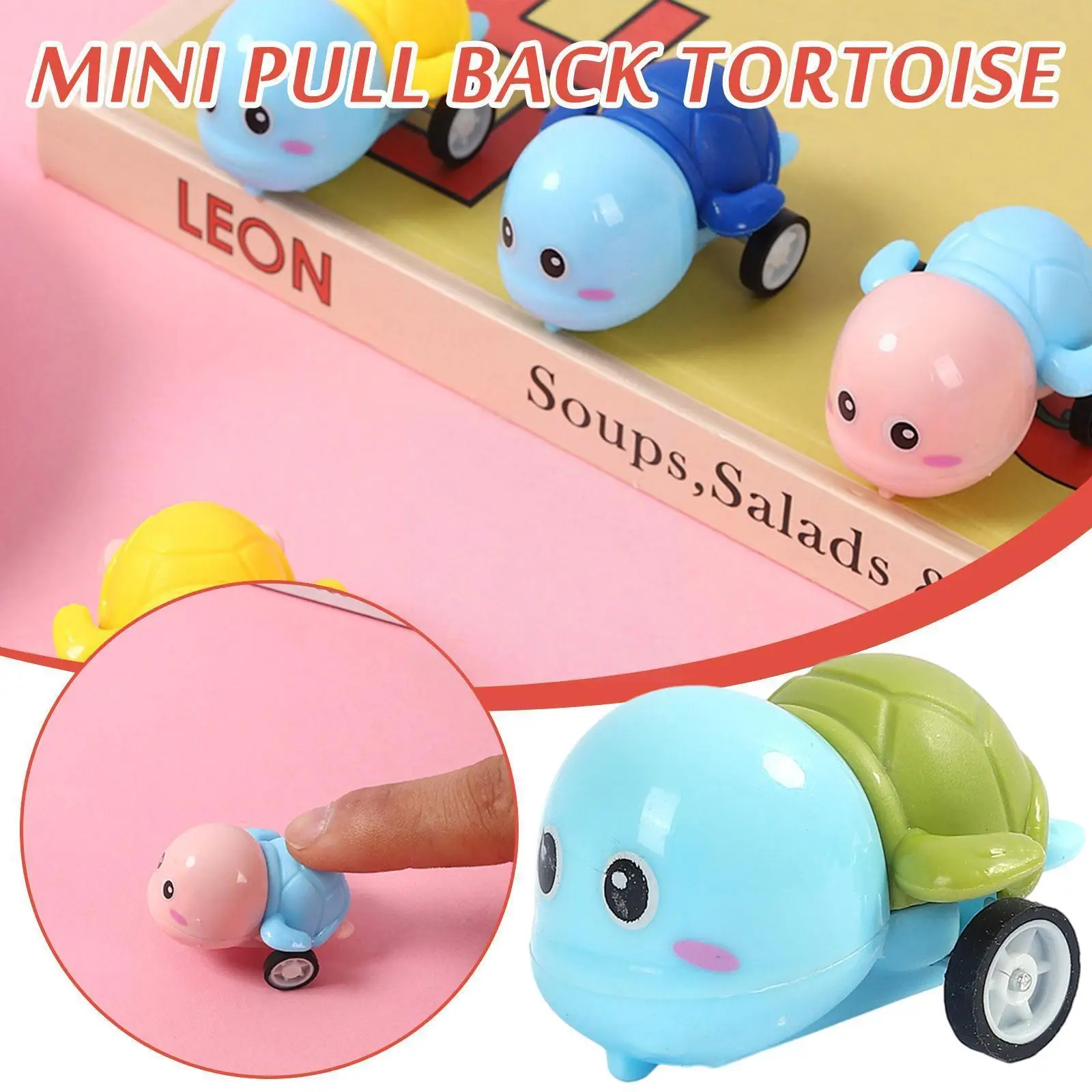 Tortoise Push And Go Back And Forth Car Toys For Toddlers Animals Pull Back Car Friction Powered Vehicle Finger Toy H3c6
Tortoise Push And Go Back And Forth Car Toys For Toddlers Animals Pull Back Car Friction Powered Vehicle Finger Toy H3c6