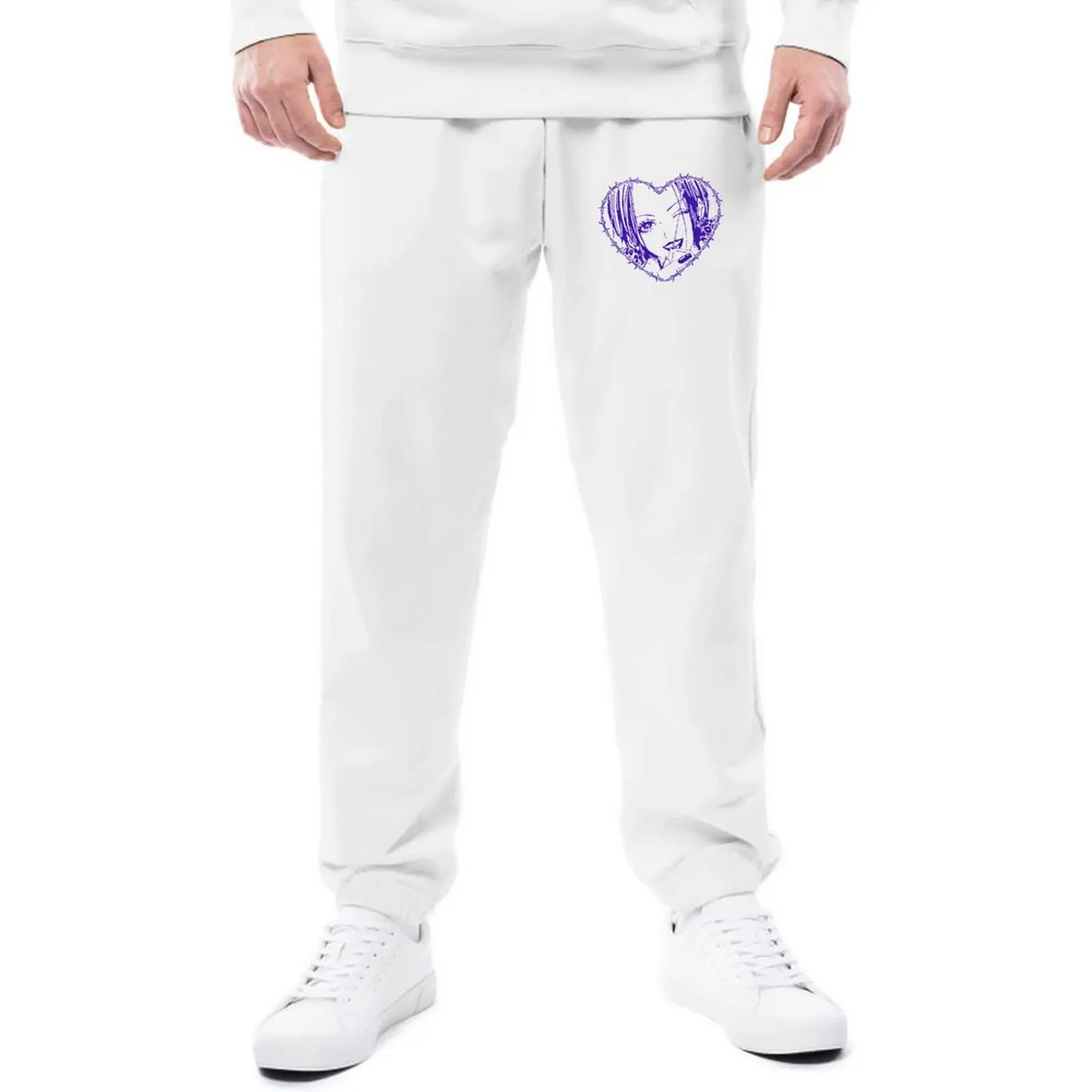 Nana Osaki Barbed Wired Heart Trousers Spring Anime Character Classic Sweatpants Couple Street Fashion Sport Trousers Plus Size
Nana Osaki Barbed Wired Heart Trousers Spring Anime Character Classic Sweatpants Couple Street Fashion Sport Trousers Plus Size