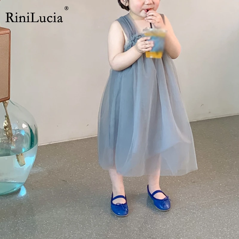 RiniLucia Summer Toddler Baby Kids Girl Tulle Dress Princess Dress Beach Suspenders Party Dresses Vestidos Girl Clothes 2-6Y
RiniLucia Summer Toddler Baby Kids Girl Tulle Dress Princess Dress Beach Suspenders Party Dresses Vestidos Girl Clothes 2-6Y