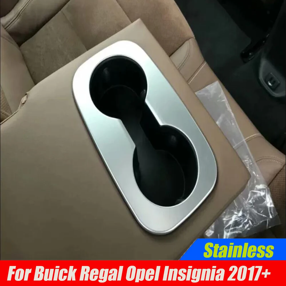 2017 2018 2019 2020 2021 For Buick Regal Opel Insignia Stainless steel Car rear water cup decoration frame cover trim Accessorie
2017 2018 2019 2020 2021 For Buick Regal Opel Insignia Stainless steel Car rear water cup decoration frame cover trim Accessorie