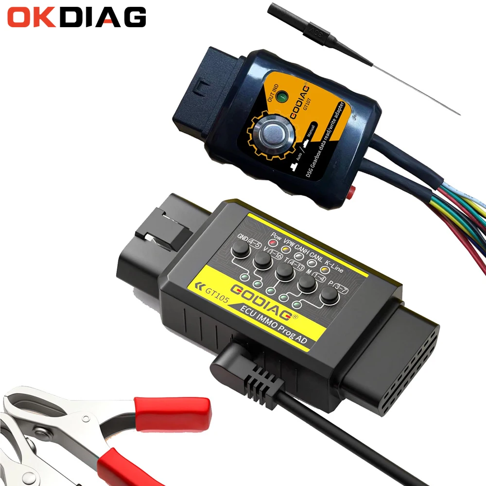 2022 GODIAG ECU IMMO Kit GT105 ECU IMMO Prog AD Plus GT107 DSG Gearbox Data Read/Write Adapter for PCMTuner PCMFlash K-T-MBench
2022 GODIAG ECU IMMO Kit GT105 ECU IMMO Prog AD Plus GT107 DSG Gearbox Data Read/Write Adapter for PCMTuner PCMFlash K-T-MBench