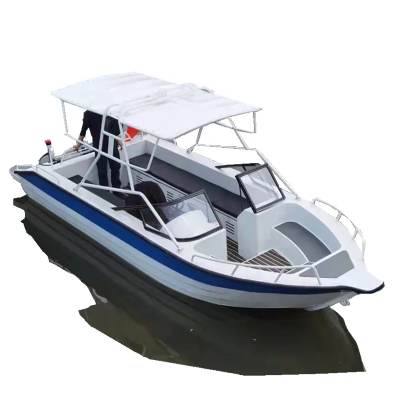 Hot Sale Aluminum Alloy Yacht 19 Feet Luxury Electric Motor Fishing Speed Boat For Sale
Hot Sale Aluminum Alloy Yacht 19 Feet Luxury Electric Motor Fishing Speed Boat For Sale